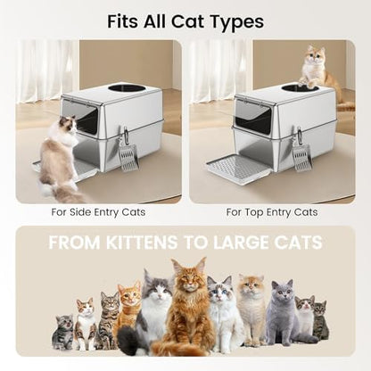 Stainless Steel Litter Box