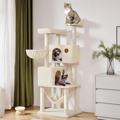 Yaheetech 64.5in Cat Tree for Large Cats