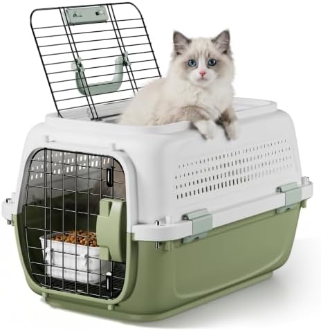 22.5" Hard Shell Cat Carrier, Pet Carrier