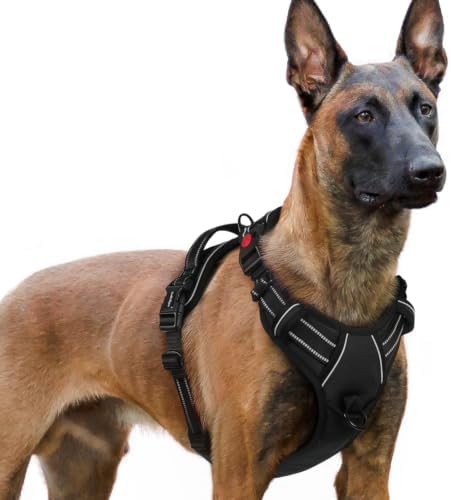 rabbitgoo Dog Harness for Large, Updated Easy On & Off