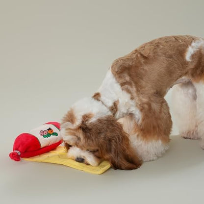 CHEWFFON Snuffle Dog Toy, Interactive Crinkle Toy