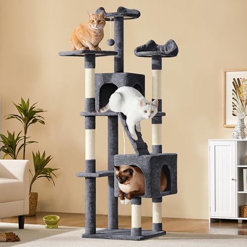 Yaheetech 72in Tall Cat Tree Tower
