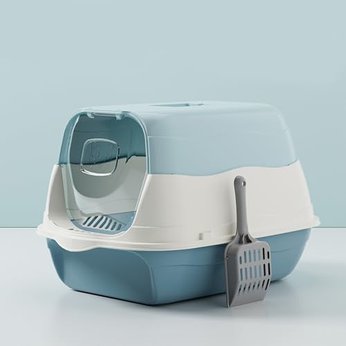 Large Enclosed Cat Litter Box