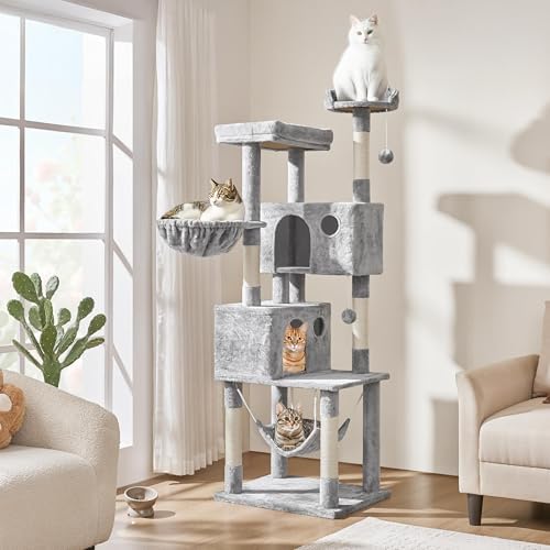 Yaheetech 73in Cat Stand, Large Cat Tree
