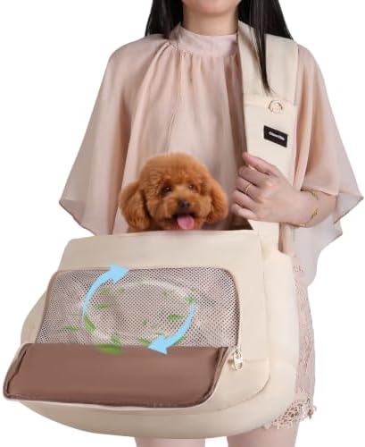Dog Sling Carrier for Dogs & Cats, Fits 7–18lbs, Lightweight Pet Carrier Bag