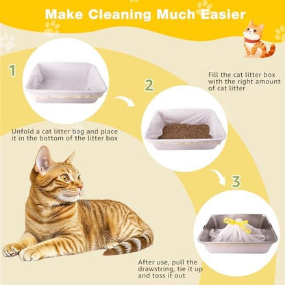 Litter Box Liners 40 Count