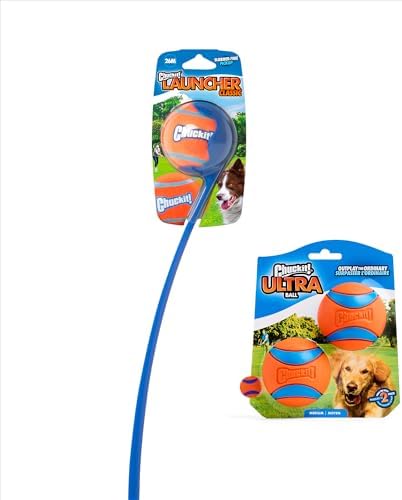 Chuckit! Ultra Ball and Launcher Bundle, Classic 26M