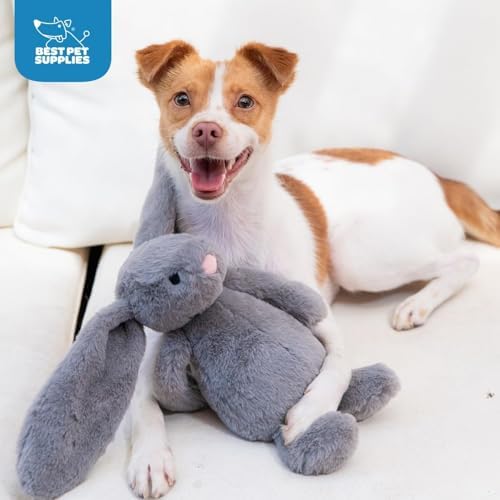Best Pet Supplies Bunny Buddy Squeaky Plush Dog Toy