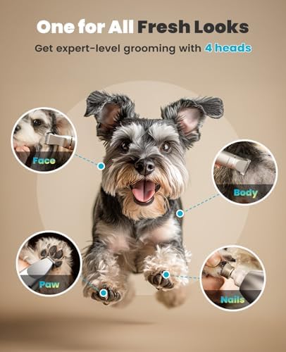oneisall 4 in 1 Dog Grooming Kit