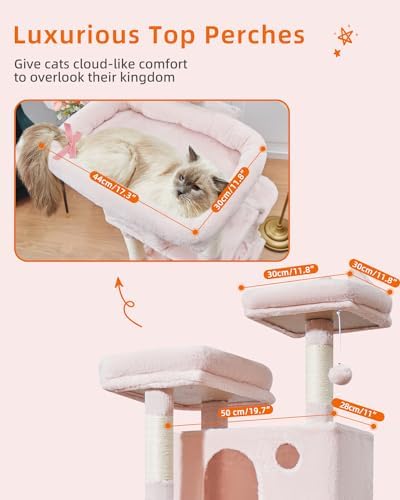 Taoqimiao Cat Tree, 71 in Extra Large Cat Tower