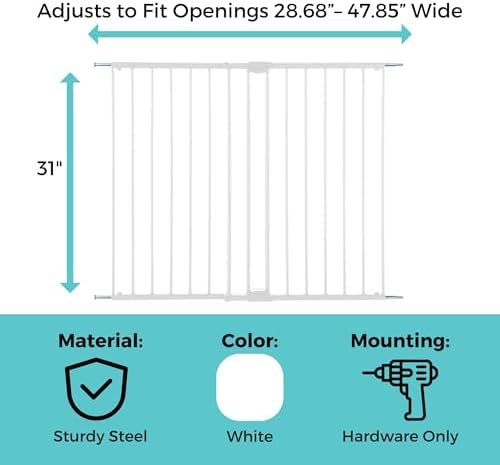 Toddleroo Easy Swing & Lock Baby Gate