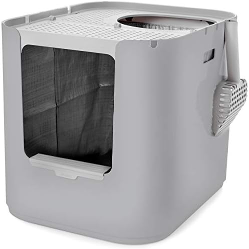 Modkat XL Cat Litter Box, Top or Front-Entry, Scoop & Filters
