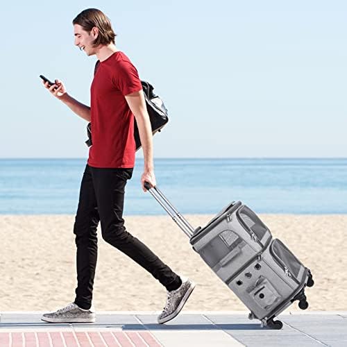 HOVONO Double-Compartment Cat Backpack Carrier