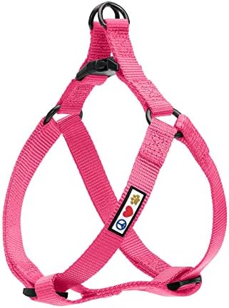 Pawtitas Solid Step-in Dog Harness – Adjustable No-Pull Vest