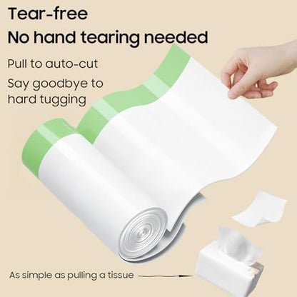 90 Count Cat Litter Bag Liners, Only Compatible