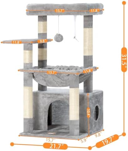 Heybly Cat Tree, Kitten Tower