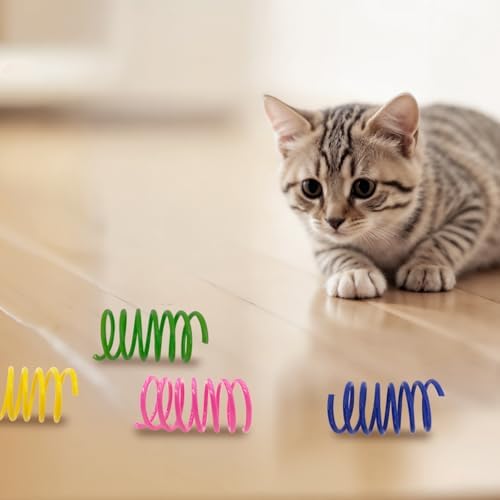 Cat Spring Toys 90 Pack, Interactive Toys