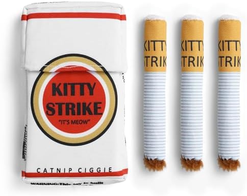 Nocciola 3 Pack Catnip Toys for Cats, Funny Cat Toys Filled