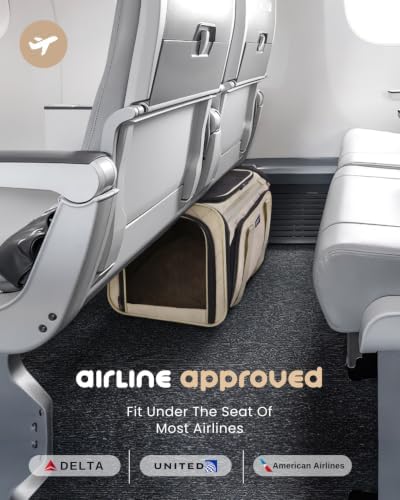 MIDOG Soft Cat Carrier Airline Approved, Expandable