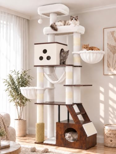 Heybly Wooden Cat Tree