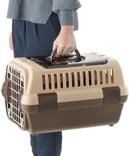 Richell: Double Door Carrier: Small Brown
