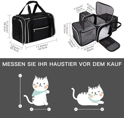 BAGLHER Expandable Cat Carrier