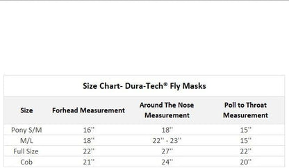 Schneiders Dura-Mesh II Fly Horse Mask with Ears | Reflective Safety Strips | 1000D Poly Vinyl Mesh | 70% UV Protection