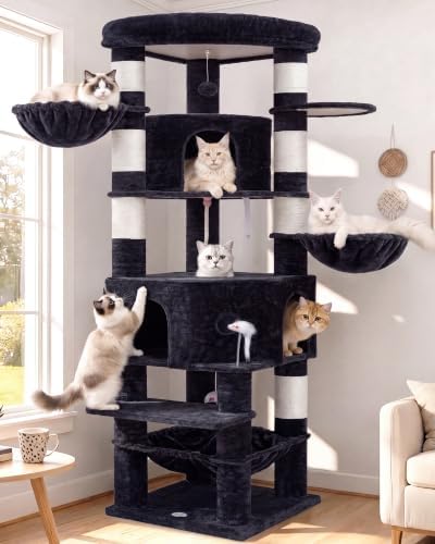 Cat Tree, 81.1" Skyward Corner Cat Tower