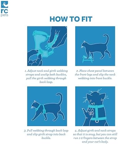 RC Pets Adventure Kitty Cat Harness, Airmesh Vest