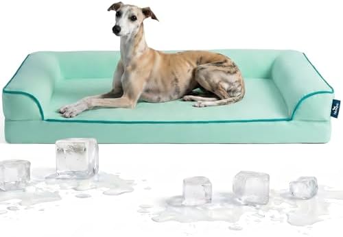 Cooling Dog Bed for Summer, Extra Large Orthopedic Cool Pet Bed
