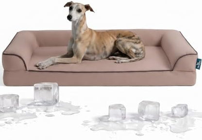 Cooling Dog Bed for Summer, Extra Large Orthopedic Cool Pet Bed