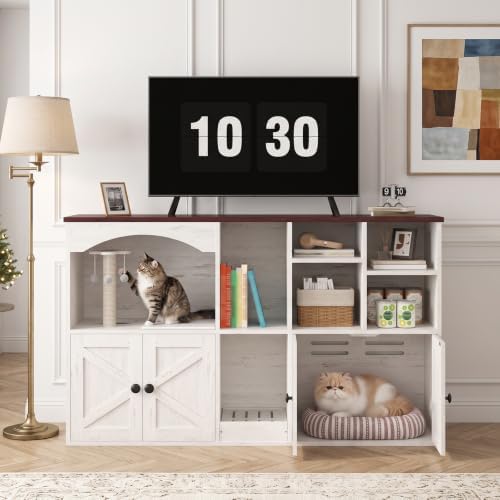 HOOBRO Cat Litter Box Enclosure
