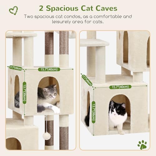 Globlazer Heavy Duty Cat Trees for Big Cats Maine Coon