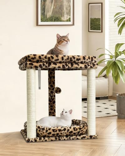 SYANDLVY Leopard Print Cat Tree