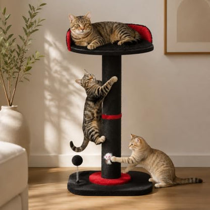 Tall Cat Scratching Post for Indoor Cats, Sisal Scratching Post