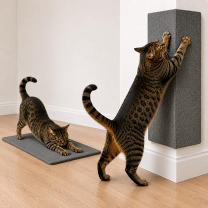 Wall Cat Scratcher & Corner Cat Scratcher – Indoor Scratching Post