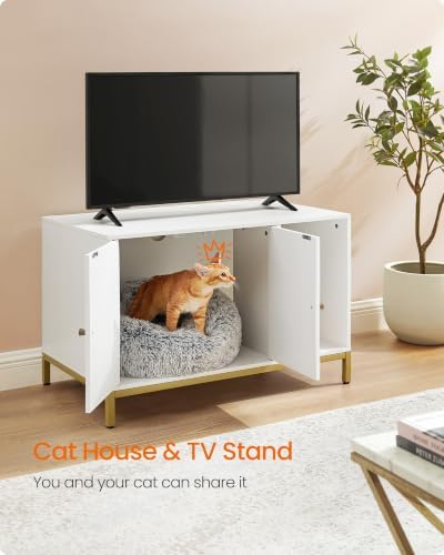 Feandrea Cat Litter Box Enclosure,