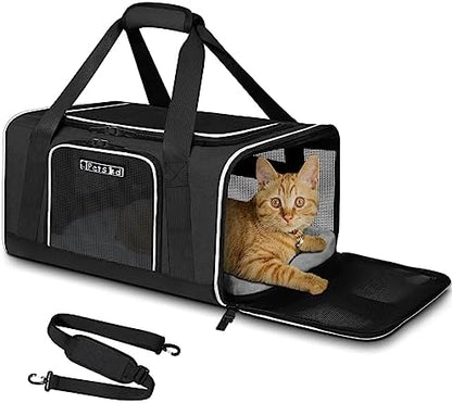 Petskd Small Pet Carrier 18" L x 13" W x 9.5" H Airline Approved
