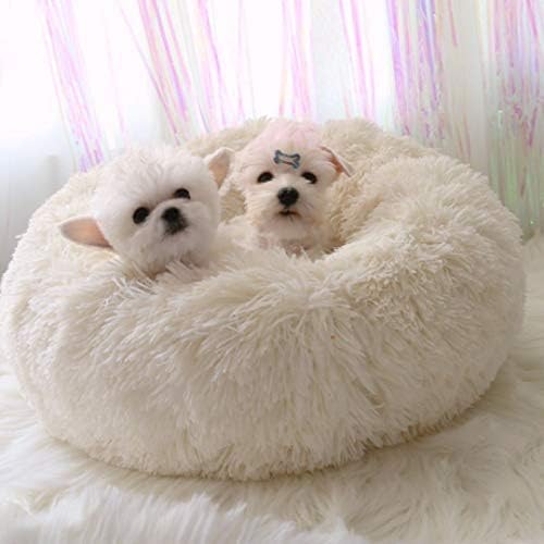 Cat Bed for Indoor Cats, Mini Plush Self Warming Kitten Bed, 20 Inch