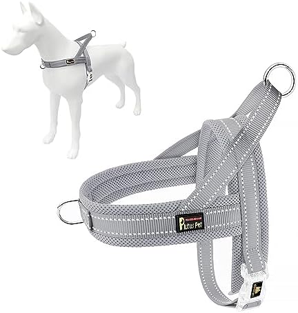 Plutus Pet No Pull Dog Harness for Medium Sized Dog, Breathable Mesh Padded