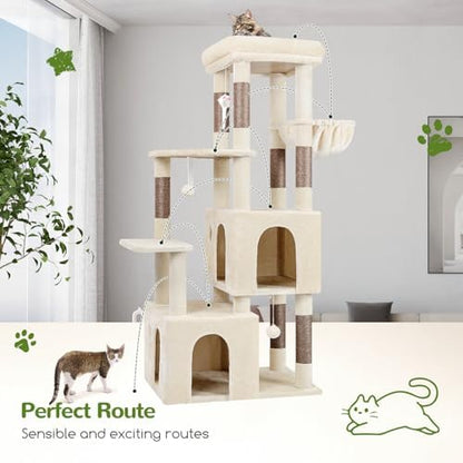 Globlazer Heavy Duty Cat Trees for Big Cats Maine Coon