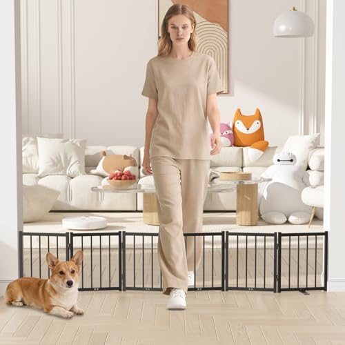 Snuowu 16" Freestanding Short Dog Gate