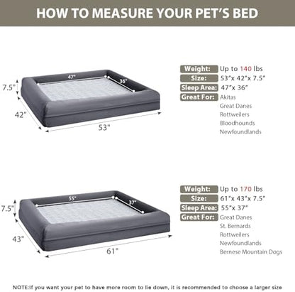 WNPETHOME Giant Dog Bed Orthopedic