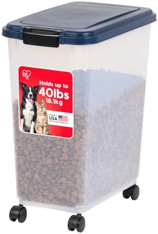 IRIS USA Dog Food Storage Container, Made in USA