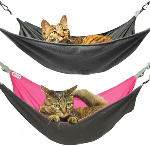 2-Piece Reversible Cat Hammock, Waterproof, Cooling Pad