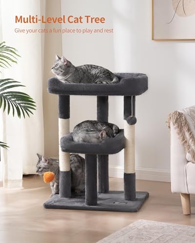 FourFurPets Small Cat Tree, Cat Tower