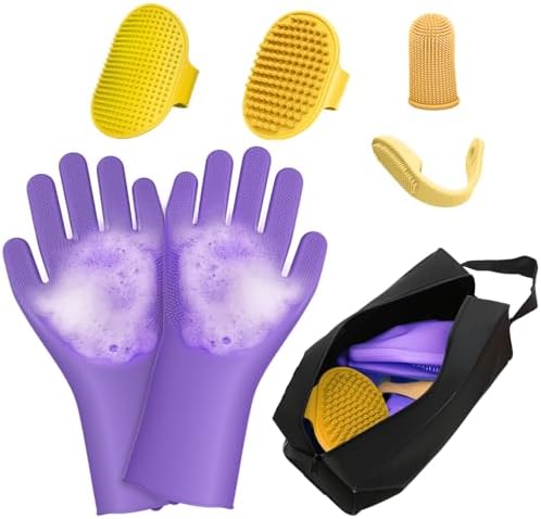 7PCS Pet Grooming Kit & Bath Supplies