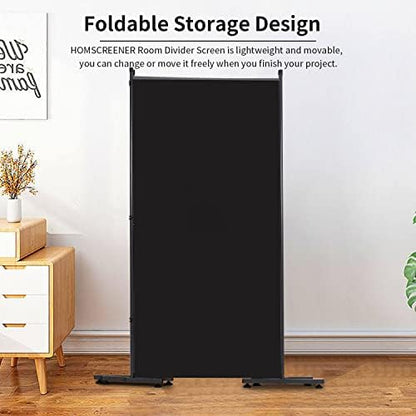 Room Divider 3 Panel-102''Wide Folding Privacy Screen, Large Partition Wall