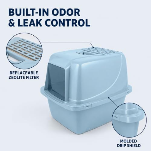 Extra-Giant Enclosed Cat Litter Box