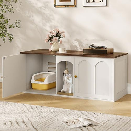 CHOEZON 47.2'' Cat Litter Box Enclosure